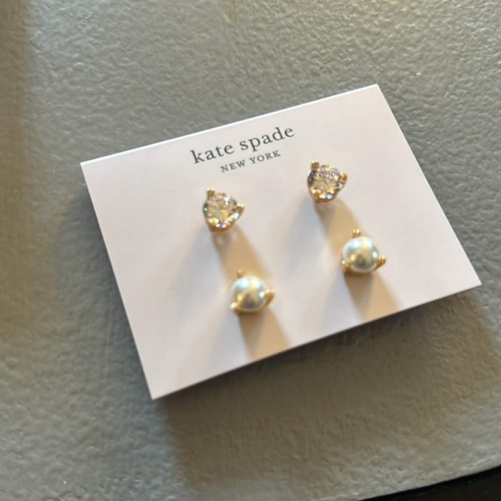 Kate spade stud two pack - Picture 2 of 4
